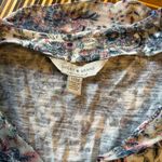 Lucky Brand Blue and Pink Floral Blouse Photo 8