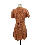 Marine layer  Camila Mini Dress Abstract Cheetah Print Size Small Photo 9