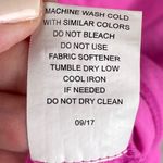 IBKUL Women's Long Sleeve Quarter Zip Mesh Cooling Pullover Top Pink Size Medium Photo 7