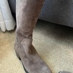 Vince Camuto Brown Suede Knee High Boots LNC with Silver Studs Photo 7