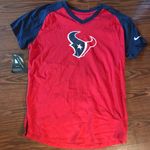 Nike Women’s red  Houston Texans football shirt Photo 0