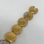 Elizabeth Taylor women gold tone watch 24mm round mop dial up to 7.5” running Photo 3