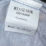 misslook cute blue floral design top!! Blue Size 3X Photo 6