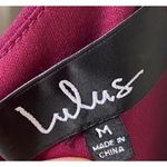 Lulus  Women's M Pink Bodycon Sleeveless Midi Dress Party Cocktail Photo 5