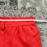 Vintage Red Blazer and Pants Set with Feather Accent Size undefined Photo 6