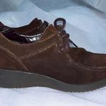 ALDO Italian Leather Suede Shoes Made in ITALY,  Brown, Size 37, US 7 Photo 0