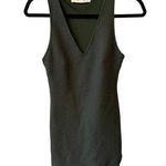 ASTR the label waffle bodycon tank dress size S army green Photo 0