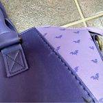 Lounge Fly Disney Haunted Mansion Satchel Bag Purse Handbag Purple Photo 3