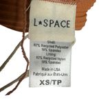 l*space L* Marlee Sienna Ruched Bralette Bikini Swimsuit Top Size XS Photo 6