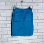 Anthropologie Pilcro Chino Pencil Skirt in Sky Blue Size 2 Photo 5
