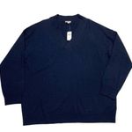 Gap *New Sweater Womens Size XL Blue Wool Blend Staple Wardrobe Casual Long Slv Photo 0