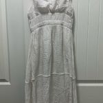 Le lis White Long Maxi Dress With Slit  Photo 4