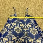 Show Me Your Mumu Show Me You Mumu blue and white paisley sleeveless mini shift dress size S Photo 7