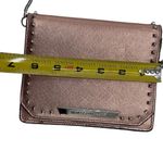 Rebecca Minkoff Authentic Rose Gold Wristlet or Crossbody with silver studs Photo 7