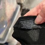 Vintage Y2K jersey slinky black elastic waist pull on skirt mini whimsigoth Size M Photo 7