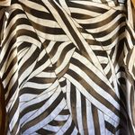 Henri Bendel 100% Silk Scarf. Multi Color Ranging Royal Blue/Navy to Brown Photo 4