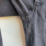 Aritzia  Denim Forum The Arlo Hi-Rise Straight Jean Black Eyeliner Size 28 LONG Photo 4