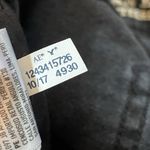 American Eagle Black Distressed Deconstructed Western Grunge Moto Denim Shorts Photo 4