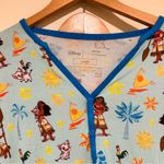 Little Sleepies Womens Moana Bamboo Pajama Set in Blue Size Medium Large Photo 2