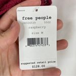 Free People | Thrills & Frills Raspberry Off The Shoulder Top NWT M Photo 6