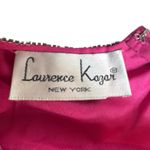 Laurence Kazar Vintage Y2K  Silk Beaded Blouse Top Size M Fuchsia Evening Fairy Photo 7