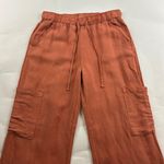 Joie  Terracotta Linen Blend Relaxed Leg Lounge Pant S Photo 1