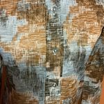 Vtg 70s big collar polyester disco shirt Photo 3