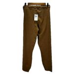 Good American Tan Drawstring Joggers NWT Women's Size 4 Brown Stretch Pants Photo 4