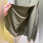 Love Squared Plus Faux Wrap Pleated Shirtdress in Olive Size 2X NWT Photo 4