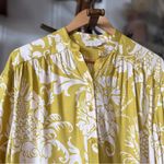 Ted Baker Ayveri Floral Woven Blouse In Yellow Photo 5