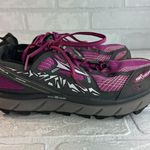 Altra Lone Peak 3.5 Gator Trap Trail Running Shoes Women 8.5 Purple Gray Outdoor Photo 0