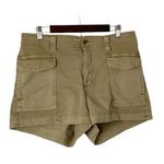 Old Navy Tan Cotton Blend Patch Pocket Shorts Size Large Photo 0