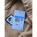 Nike  Tech Fleece Joggers Size Medium Womens Mid Rise Sportswear Flax Brown $120 Photo 2