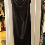 Windsor Black Formal Dress Slit with Strap Photo 0