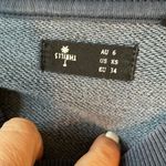 Thrills  Blue Oversized Crewneck Sweatshirt Size XS Photo 5