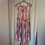 Ramy Brook New York | Mandee Off-Shoulder Silk Dress, Size M Photo 2
