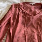 Young Fabulous and Broke cupro blouse 3/4 long sleeves sold on revolve mauve XS Photo 2