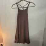 Naked Zebra  Grey Crisscross Strap Mini Dress Size S Photo 3