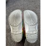 Adult Clog Classic Tie-Dye Graphic Crocs Colorful Rainbow Women’s Size 7 Photo 5