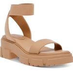 Wild Pair Womens Theodorra Faux Leather Ankle Strap Platform Sandals Photo 0