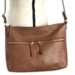 Fossil Elise Pebbled Leather Shoulder/Crossbody Handbag. Photo 3