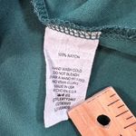 Ces Femme Green Bell Sleeve Blouse Women's Large Cutout Floral Detail Top Photo 6