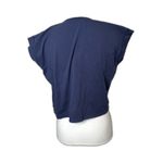 Free People  Intimately Boxy Crop V neck Tee Size Medium NWOT 95% Cotton Photo 2