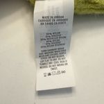 Aerie Buttercream Crewneck Sweater Ribbed Medium Batalia Green Yellow Chartreuse Photo 10