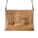 Loeffler Randall  Tan Leather Envelope Style Handheld Worn Crossbody Shoulder Bag Photo 7