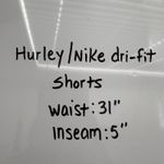 Hurley Nike DRI-Fit Women Khaki Low Rise Shorts Pockets Nylon Blend Size 7 Photo 8