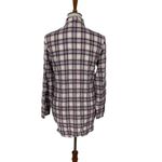 Theory  Marosa Plaid Shirt Small Button Down Long Sleeve Preppy Photo 3