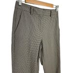 Babaton Aritzia Quentin Pant Brown Black Tan Houndstooth Trousers Size O Photo 3