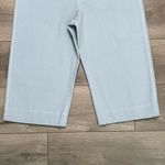 Madewell 18” Slim Emmet High Rise Wide Leg Crop Pants Light Blue Size 31P Photo 2