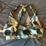 Aerie Real Me Ruched Camo Bra Size Medium Photo 2